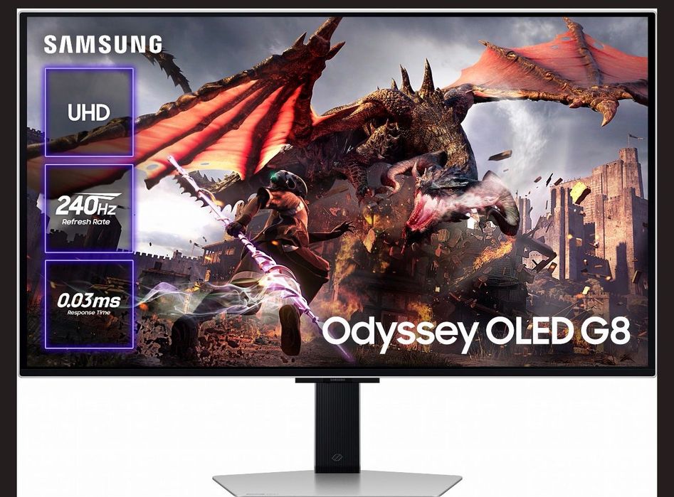 Samsung OLED G8 монітор