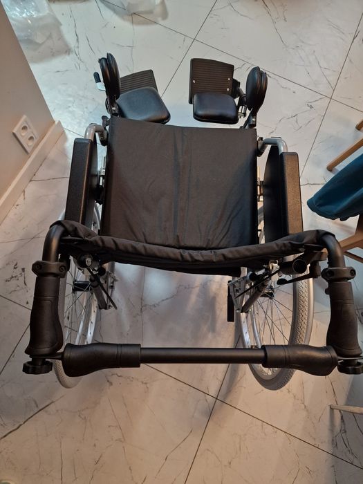 Wózek inwalidzki wzmocniony  vermeiren eclips+ nowy orginalnie zapakow