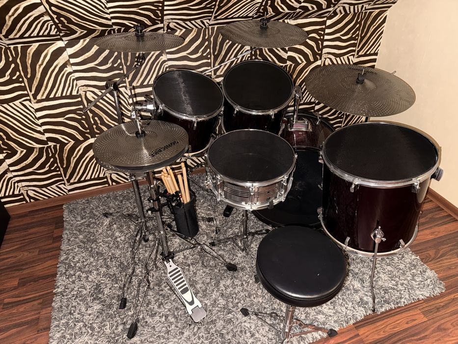 Perkusja - zestaw do cichego grania