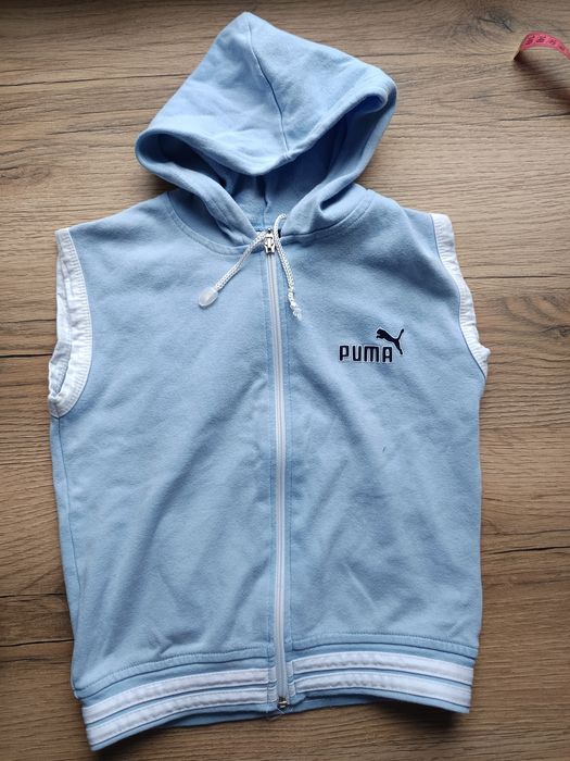 Kamizelka bezrękawnik dla dziewczynki r 134