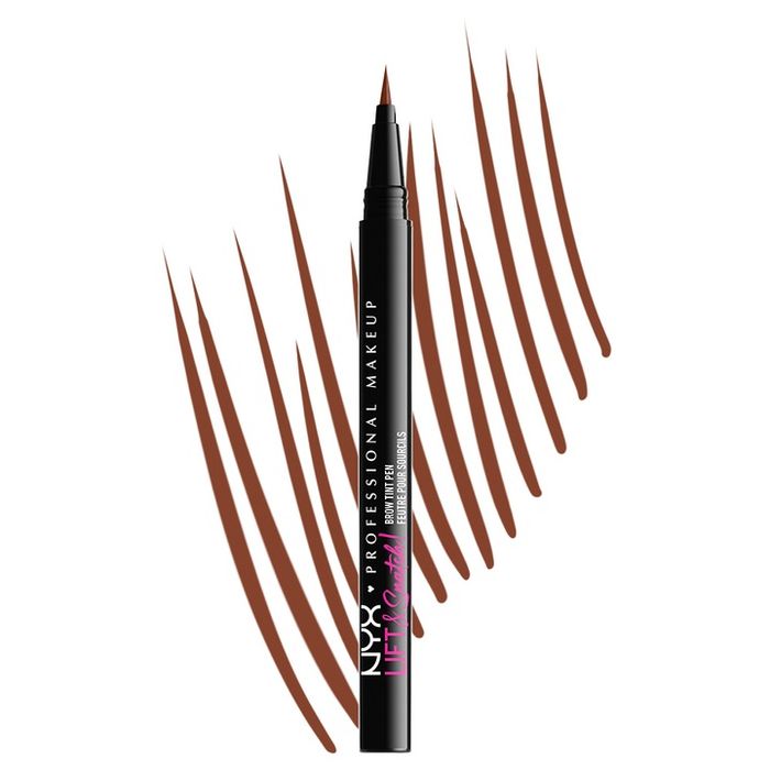 nyx professional lift snatch brow tint pen pisak do brwi 1ml 06 ash brown