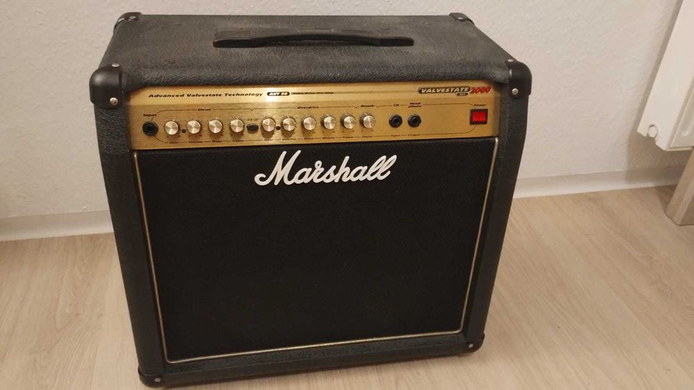 Wzmacniacz gitarowy Marshall AVT50 (head + kolumna)