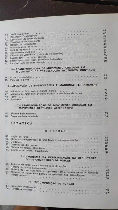 Livro elementos de Mecânica
