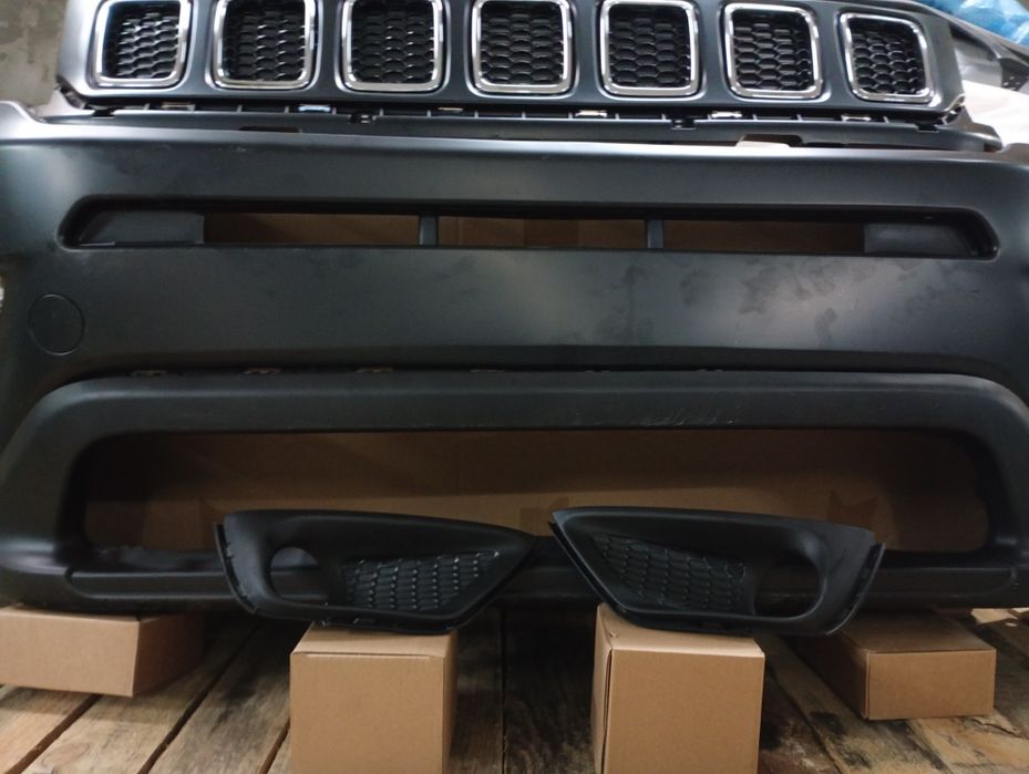 Jeep compass 17+рамка туманки