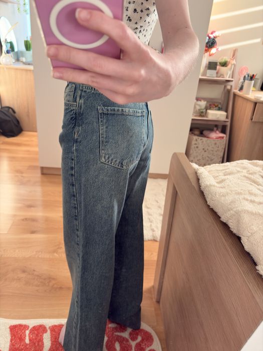 Jeansy wide leg Stradivarius rozmiar 34