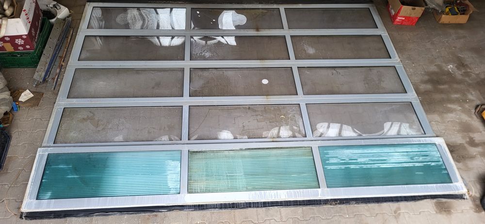 Brama szer. 3.84 x 284 wys segmentowa garażowa wsrsztatowa przemysłowa