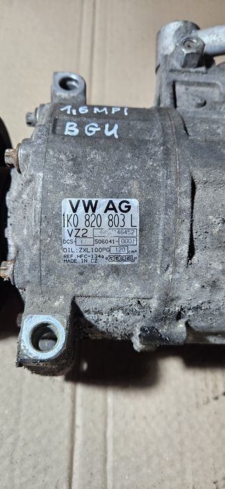 Компресор кондиціонера на vag 1.6mpi 1.8 2.0 1.9tdi 1.6tdi vw skoda seat