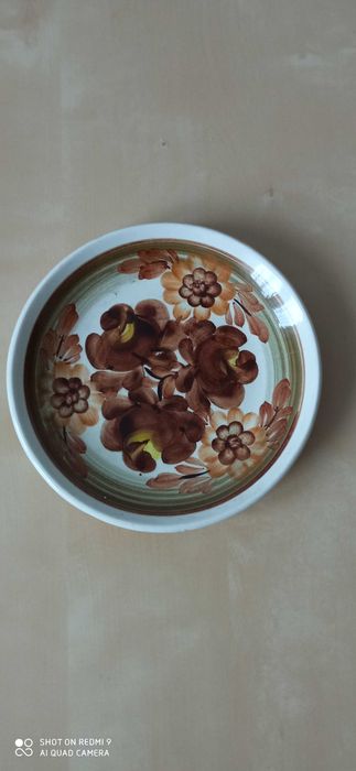 Talerz fajansowy-Koło.