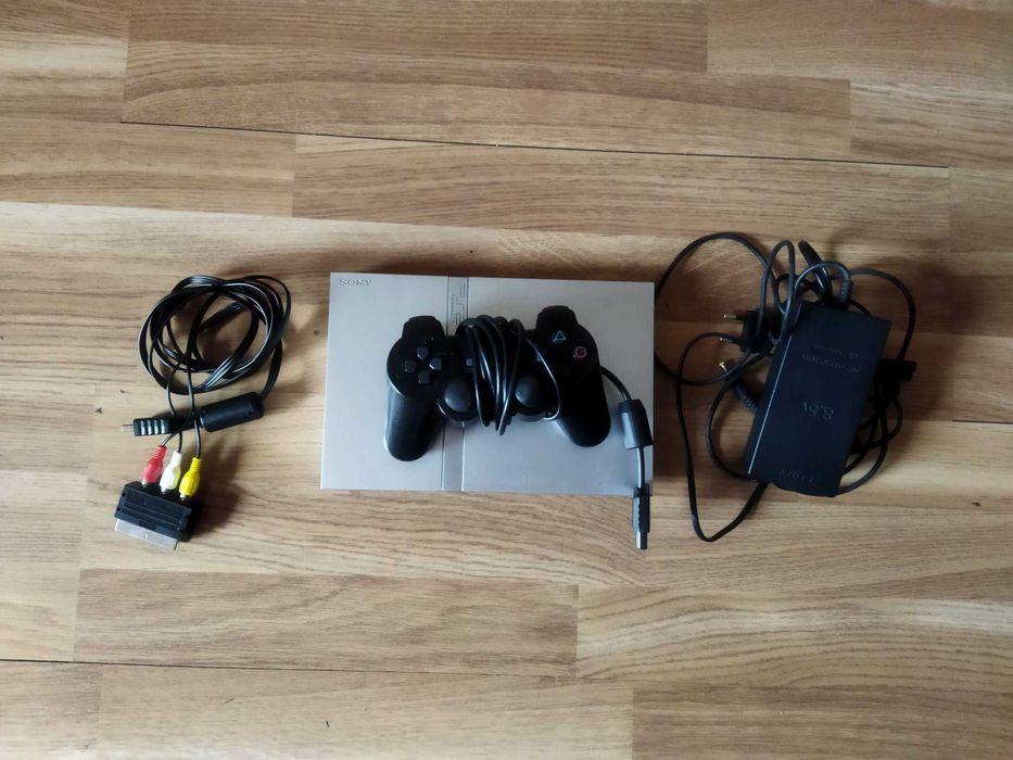 Consola Slim Ps2 Cinzenta