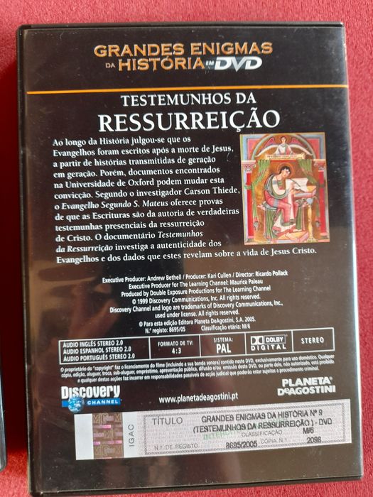 8 DVD filmes BBC Planeta de Agostini