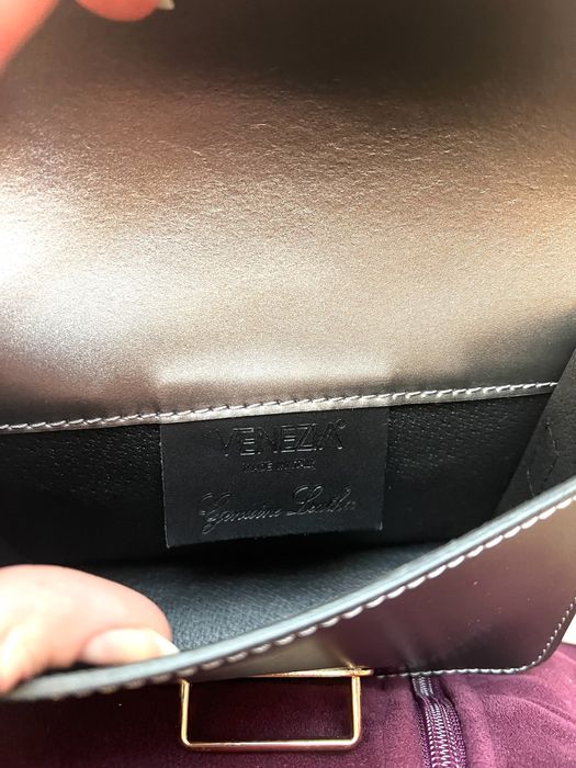 Torebka mała kopertówka nerka na wyjście Venezia