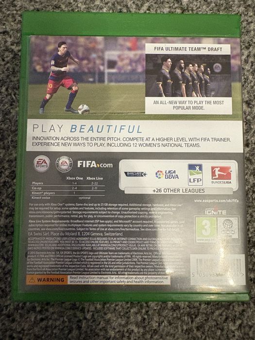 Gra Fifa 16 na Xbox One