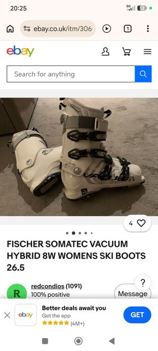 Botas de esqui alpino