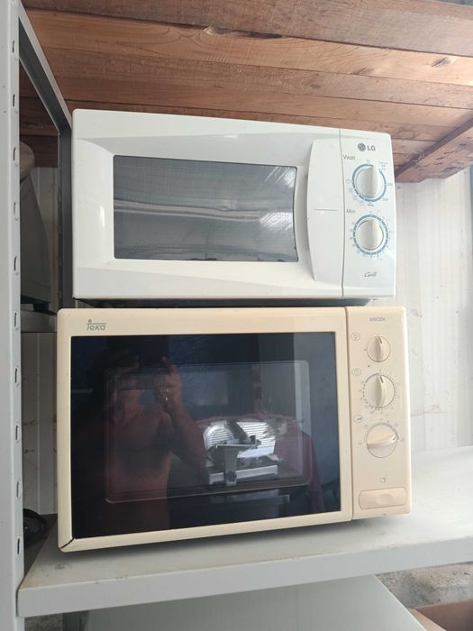 Vendo microondas usado com grill