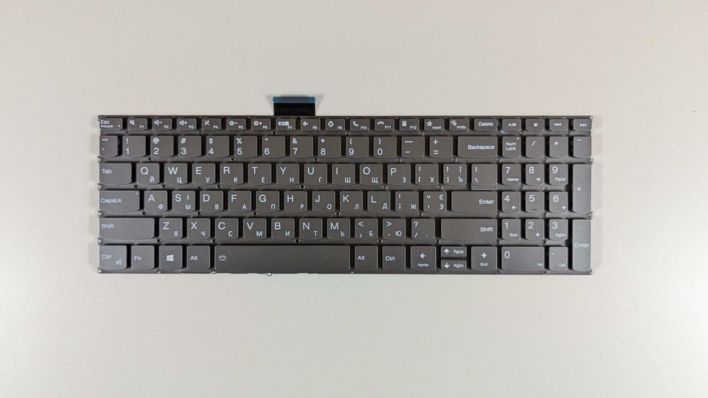 Клавіатура Lenovo xiaoxin 16irl8, abr8, ahp9, imh9, iah8, ideapad slim