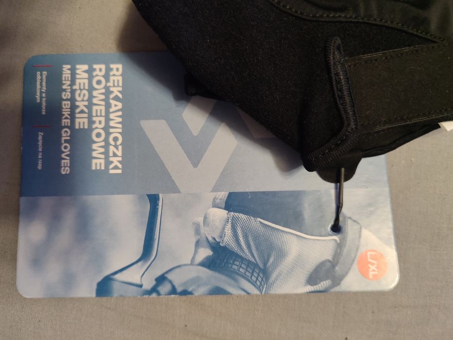 Rękawiczki rowerowe męskie