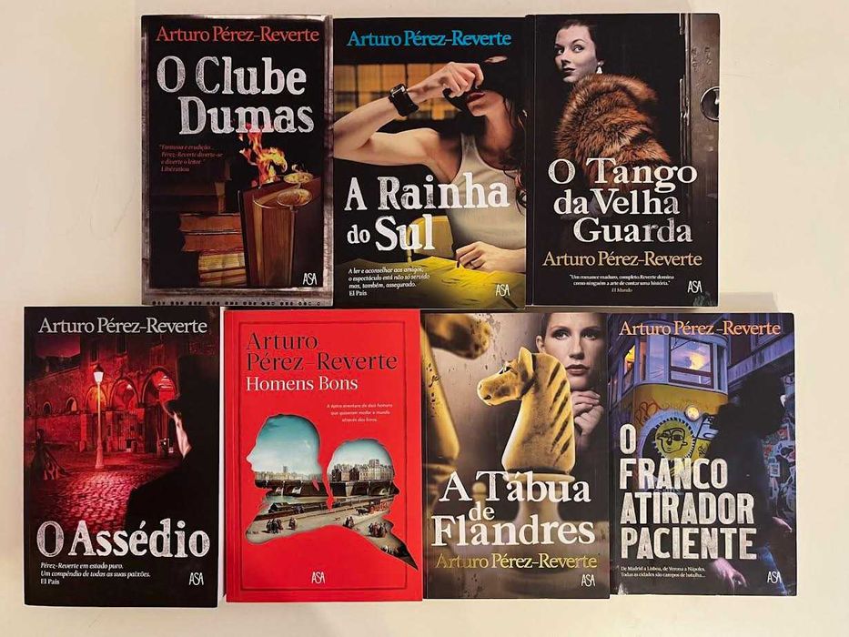 Antonio PEREZ-REVERTE (Set of 7 Books)