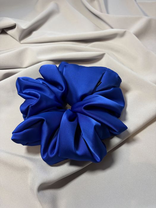 Scrunchie zestaw kolor Kobalt