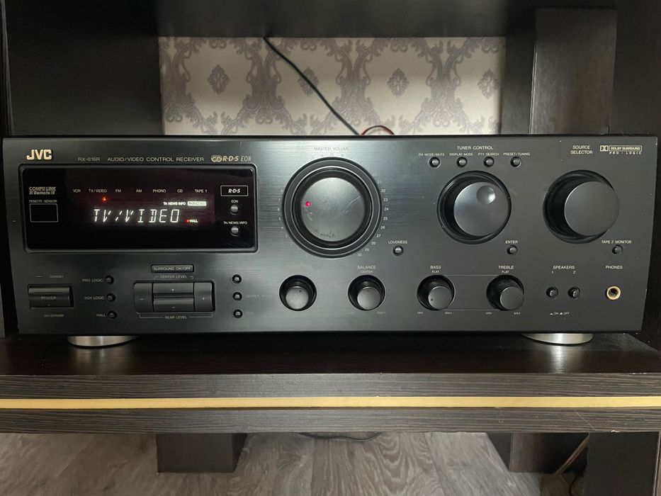 Ресивер JVC + акустика PHILIPS