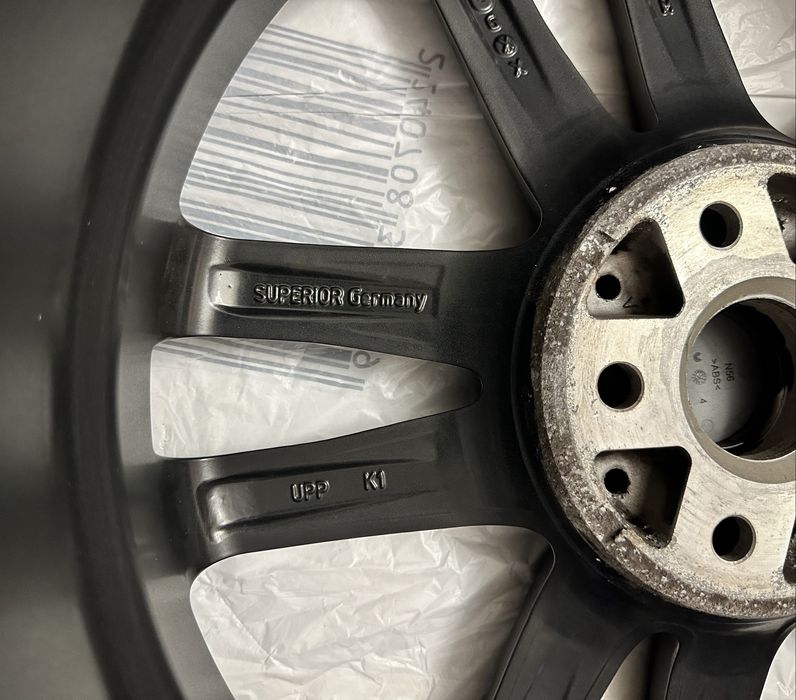 Оригінальні диски Superior Germany R 18! 5*112! ET 45!