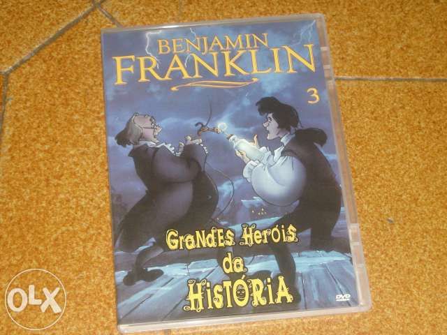 Coleção dvd´s infantis "grandes heróis da história"