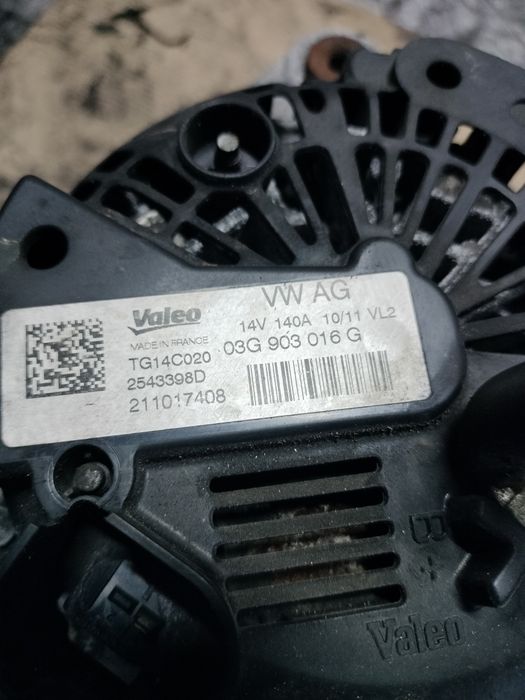 Генератор Audi A5 2008-2017 2.0 TDI 03G903016G