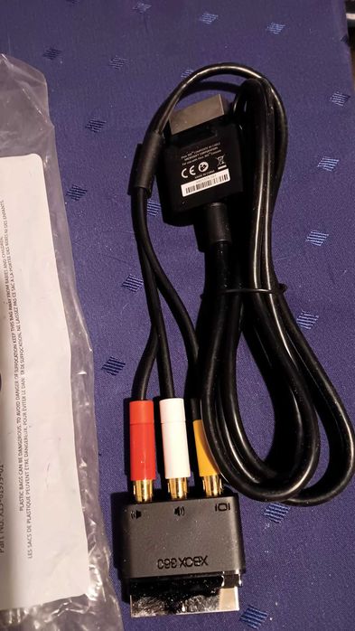 Kabel do XBOX 360 plus adapter nowy