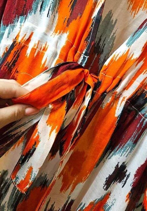 Пляжная длинная яркая накидка Primark, р. S/M