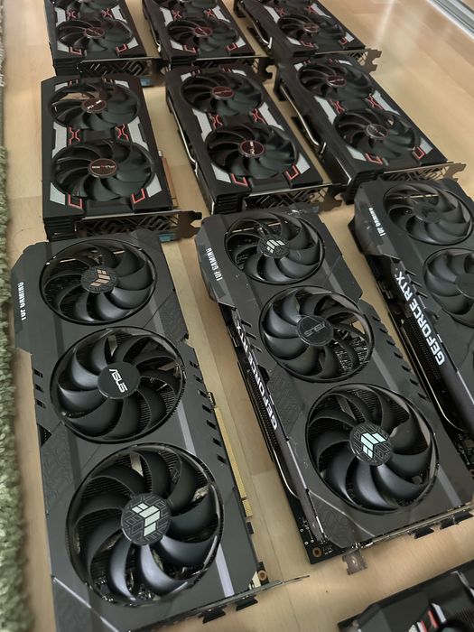 Sapphire pulse radeon RX 5600 xt 6gb 12шт RTX 3080 Asus