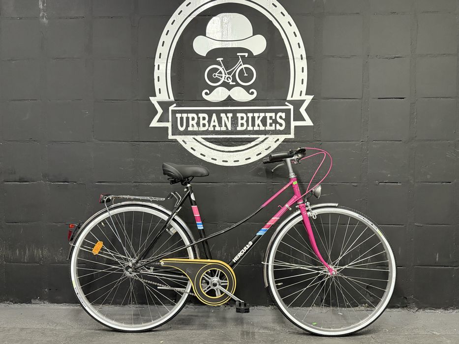 Rower miejski dwururka Hercules 3 biegi Lekki 53 cm Urban Bikes