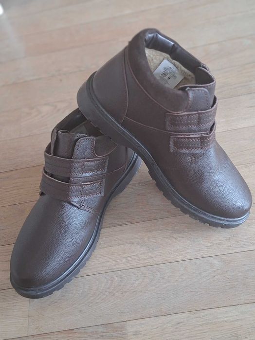 Buty męskie skórzane ocieplane roz. 42