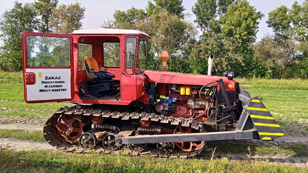 spycharka dt 75 det projekt ciągnik gąsienicowy dt75