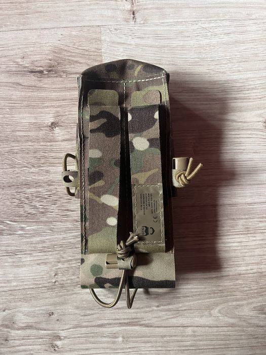 Double M4 mag flap pouch + radio pouch converter