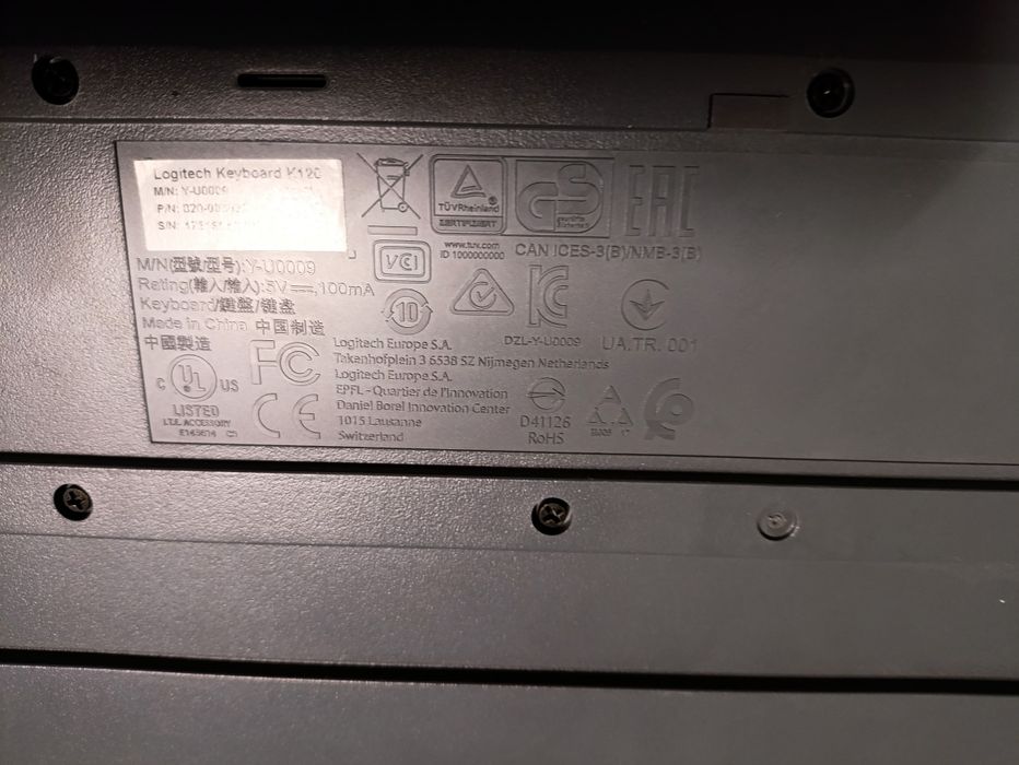 Klawiatura Logitech k120