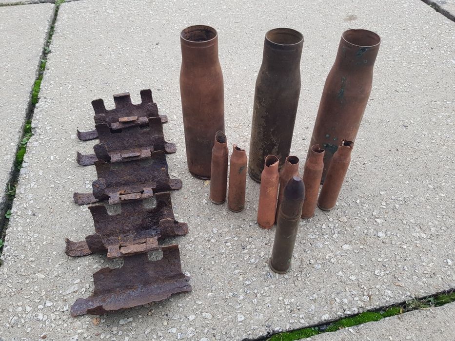 Łuski,  taśma wykopki