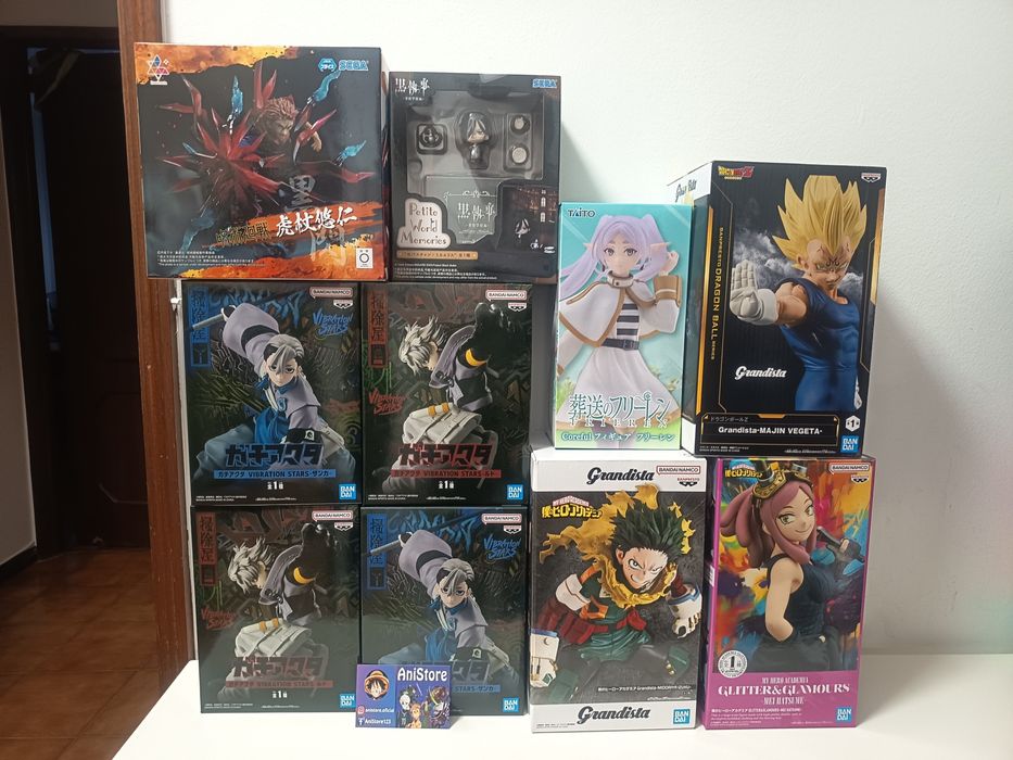 Figuras originais Anime seladas