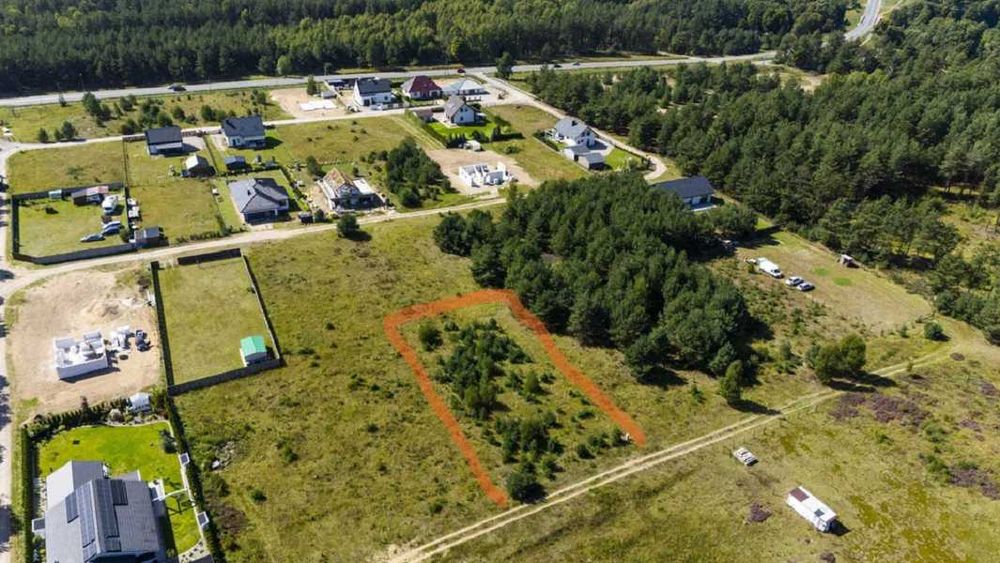 Działka 1078 m² na Kaszubach ,z gotowym projektem ,blisko lasu,jeziora