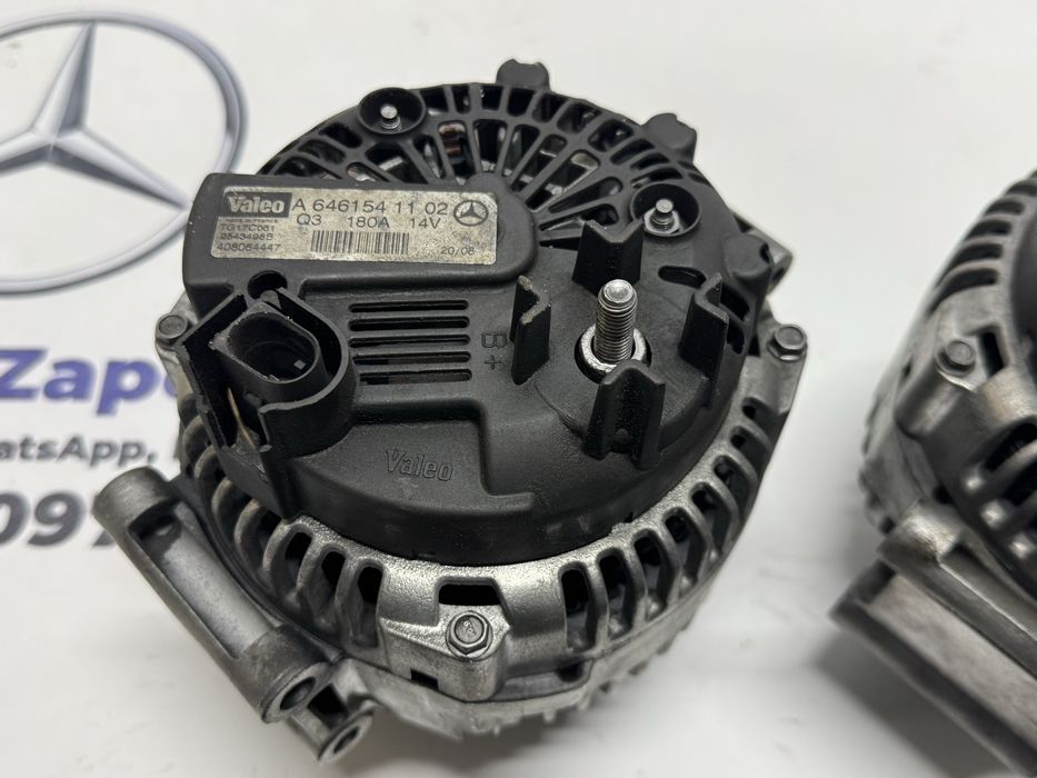 Генератор Валео Мерседес Віто W639 генератор 180 ампер Vito Viano W639