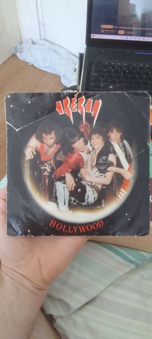 Single vinyl rock português Ibéria Hollywood