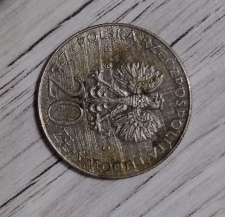 Moneta 20zł rok 1975