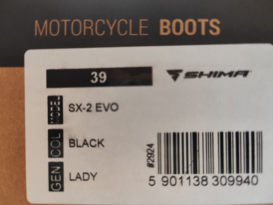 Buty motocyklowe Shima SX-2 EVO Lady r.39