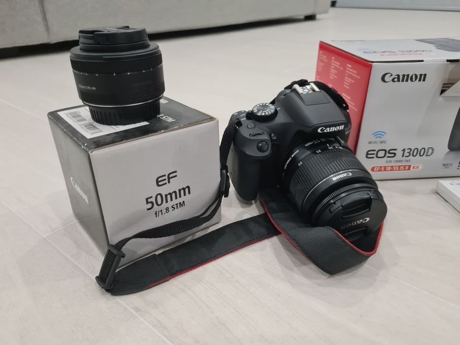 Canon  EOS 1300D + 2 lentes