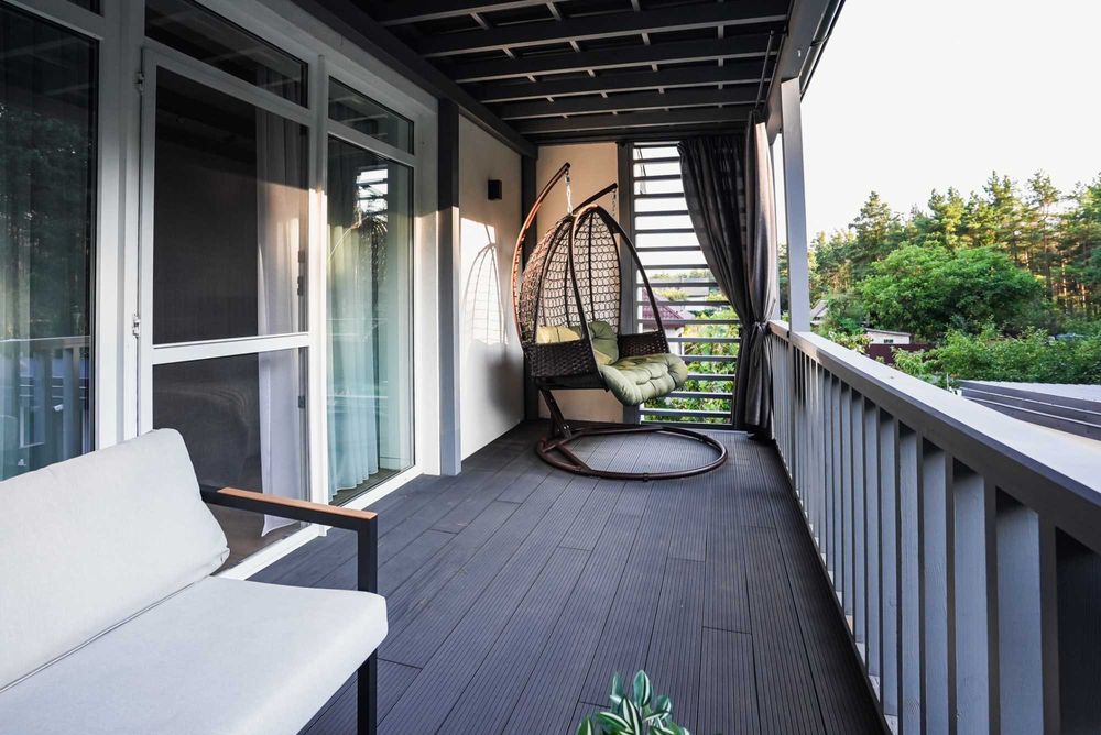 Подобова оренда будинків у лісі з чаном та лазнею, приватна територія