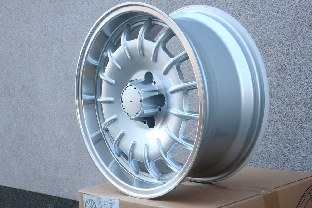 FELGI alu 17 5x112 x8 barock mercedes - benz w124 w123 w201 w126 r107 w126 w116 w115 RANT POLEROWANY