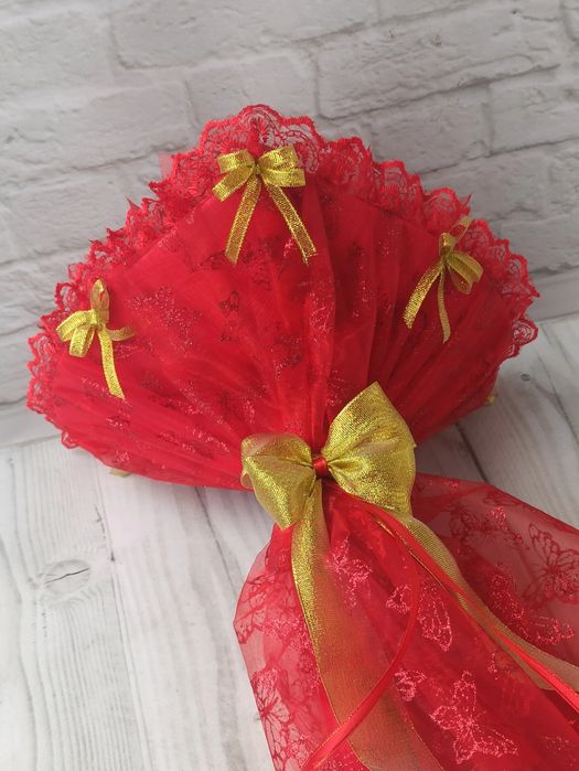 Букет з цукерок, 20 шт цукерками подарунок на 8 Березня серце