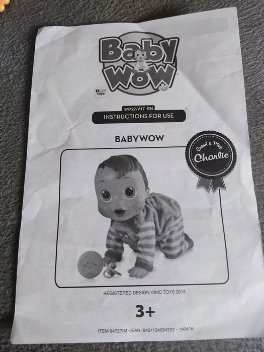 Charlie interaktywna lalka