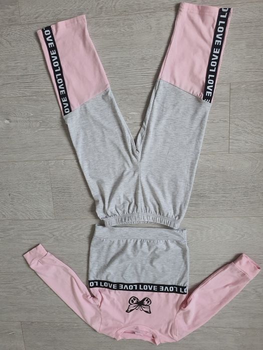 Dres bawełniany bluza spodnie