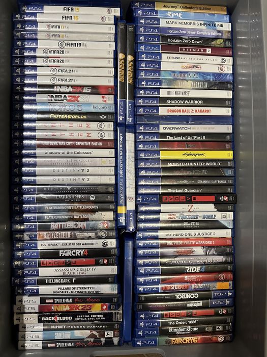Gry Ps4 slim Pro Ps5 Sprzedam zamienię