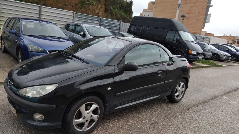 OPO Peugeot 206CC Cabrio Modellauto - 1/43 Modell In Weiß