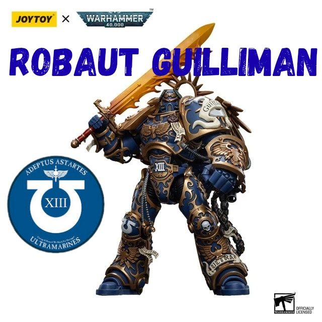 Warhammer ворхамер Робаут Жилиман ультрамарини примарх подарунок модел